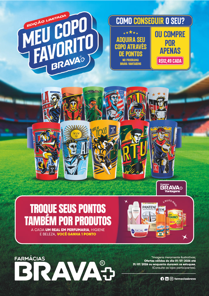 OFERTAS DE JULHO FARMACIAS BRAVA